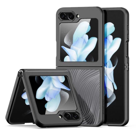 Чохол для смартфона DUX DUCIS Aimo for Samsung Flip 5 Black | Зображення 1