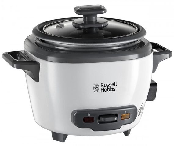 Рисоварка Russell Hobbs 27020-56 Small, 200 Вт, антипригарное покрытие, на 3 порции, белый (27020-56)