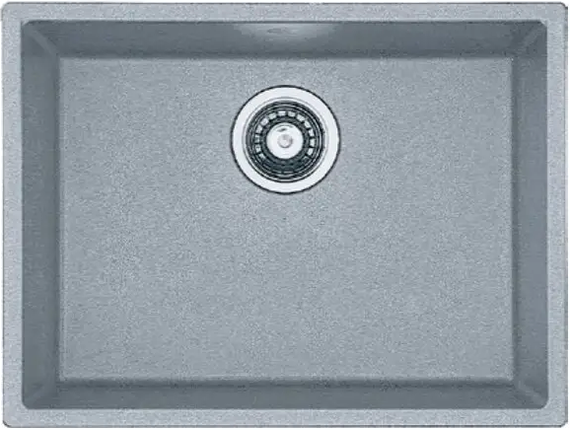 Кухонна мийка Fabiano Quadro 53x46 Grey Metallic 8221.301.0786