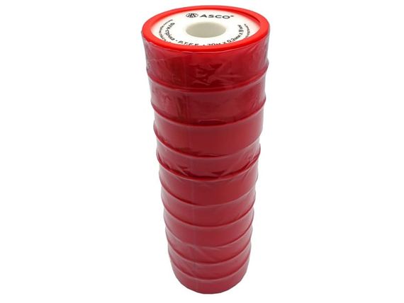 Фум-стрічка професійна 19mm×0.2mm×20м (0.4g/cm3) ASCO Turkey 10/250 | Зображення 2