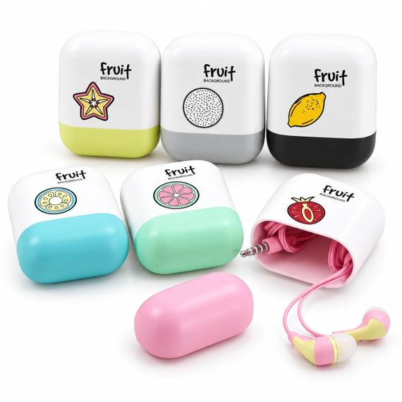 Проводные наушники Keeka Fruit MC-125