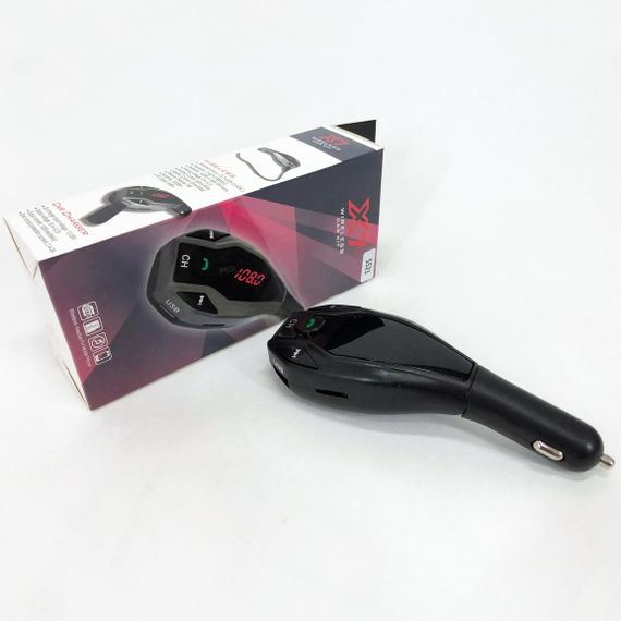 Трансмітер для музики в автомобіль FM MOD. X7 BT, FM модулятор з bluetooth, Фм модулятор музика в авто TS-62 | Зображення 3
