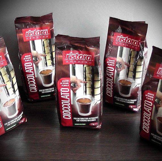 Горячий шоколад Ristora Cioccolato, 1кг Италия, Растворимый шоколадный напиток | Зображення 2