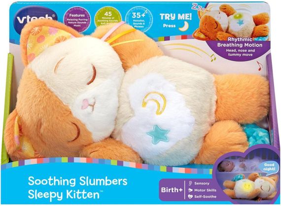 Інтерактивна іграшка для сну Сонливе кошеня VTech Baby Soothing Slumbers Sleepy Kitten