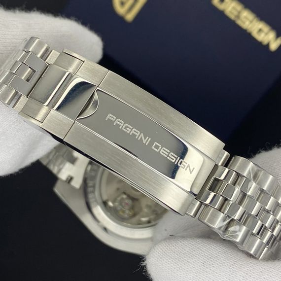 Годинник P2agani Design PD-1662 Silver-Black | Зображення 7