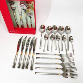 Набір столових приладів 24 предметів Con Brio CB-3912 CI-63