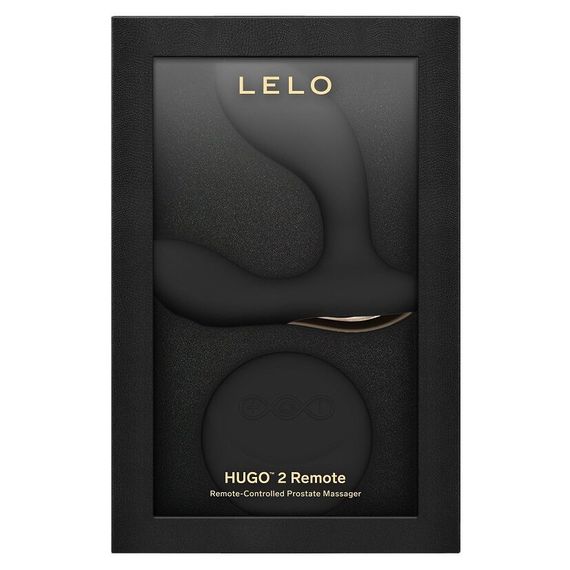 Масажер простати LELO Hugo 2 Remote Black, 2 мотори, дуже потужний, пульт ДК | Зображення 3