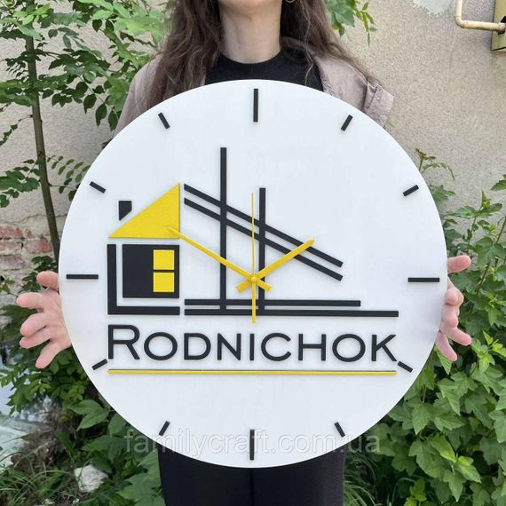 Настінний годинник з логотипом компанії Корпоративний подарунок тематичний брендований годинник | Зображення 4