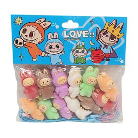 Детская фигурка Labubu the Monsters Dragons ZB-1101 в наборе 12 штук