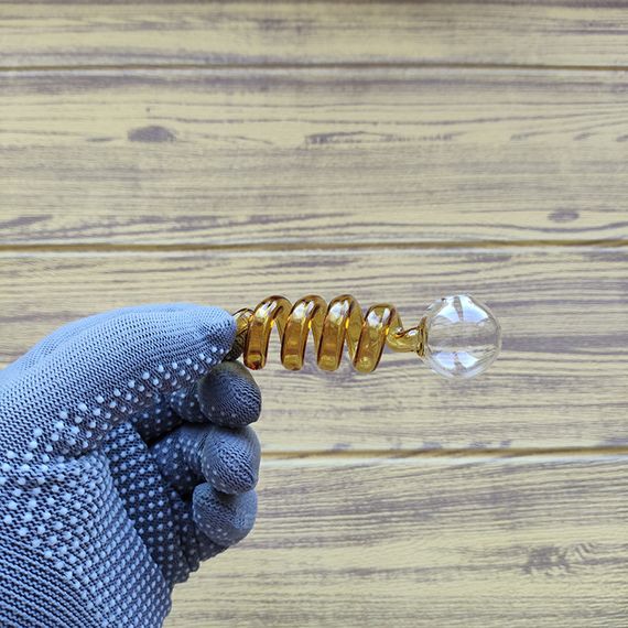 Стеклянная трубка Helix Compact Oil Orange | Зображення 1