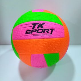 М'яч волейбольний C 44411 TK Sport, вага 300 грам, матеріал ТPU, балон гумовий (6900067444110) Вид 2