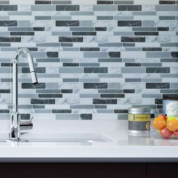 Самоклеюча поліуретанова плитка під мармур 305х305х1мм SW-00001174 | Зображення 7