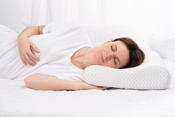 Подушка ортопедична Ardesto Sleepwell ART6040СOP 60х40х11/9 см біла | Зображення 8