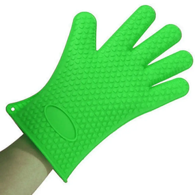 Перчатка силиконовая термостойкая BN-992 Зеленая
