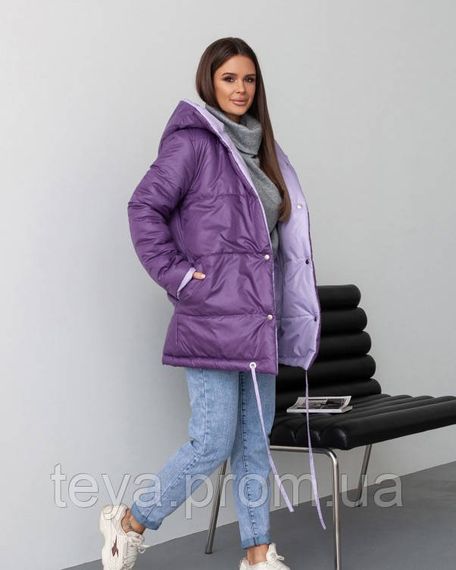 Куртка колір фіолетовий/бузковий розміри S/M, XXL, 3XL FI_002981 | Зображення 1