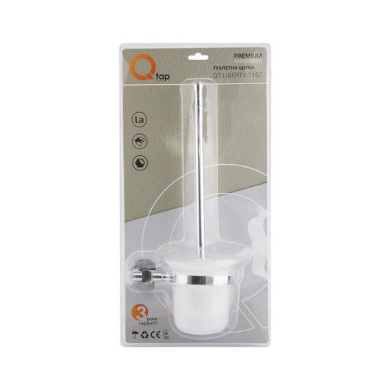 Ёршик подвесной Qtap Liberty QTLIBCRM1157 Chrome | Зображення 3