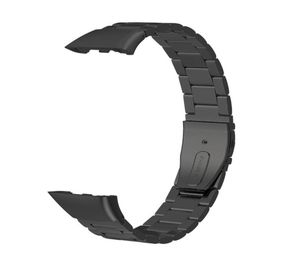 Металлический ремешок Mijobs для фитнес браслета Huawei Honor Band 6 - Black