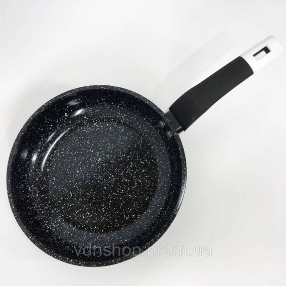 Сковорода для смаження на індукційній плиті, Алюмінієва сковорода з антипригарним покриттям EV-13 | Зображення 5