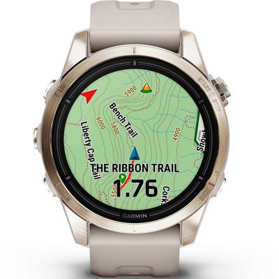 Смарт-часы Garmin EPIX PRO (g2), 42mm, Saph, Soft Gold SS, Lt. Sand, GPS смарт (010-02802-11) | Зображення 7