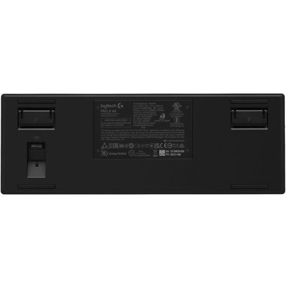 Клавіатура Logitech G Pro X 60 Lightspeed GX Tactile Wireless/Bluetooth UA Black (920-011911) | Зображення 5