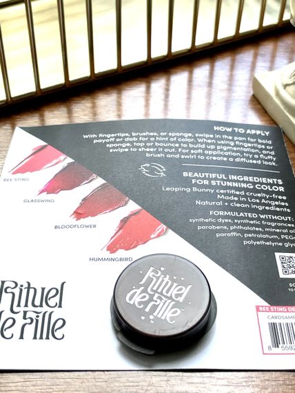 Бальзам тінт для щік та губ RITUEL DE FILLE COLOUR NECTAR PIGMENT BALM