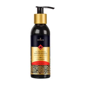 Смазка водно-силиконовая Sensuva Hybrid Strawberry (57 мл) без сахара, можно для оральных ласк Sex Aura