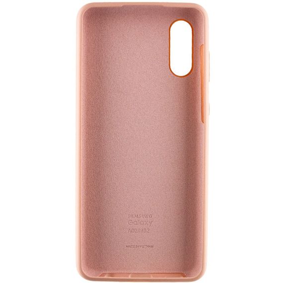 Чехол Silicone Cover Full Protective (AA) для Samsung Galaxy A02 Розовый / Pink Sand | Зображення 1