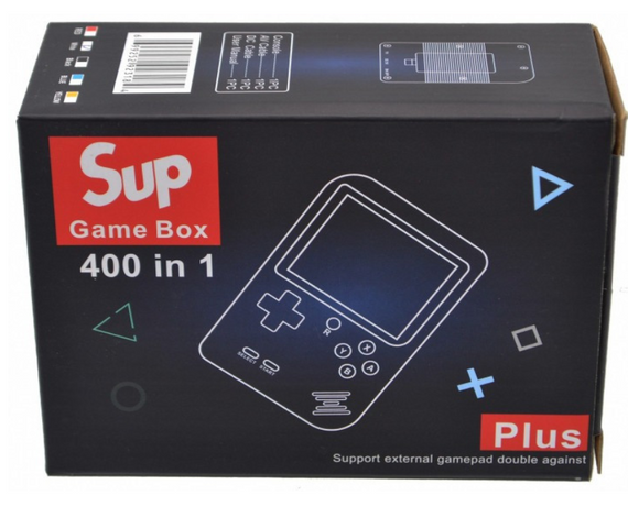 Ретро приставка Sup консоль с цветным LCD экраном без джойстика 8-bit 400 игр | Зображення 9