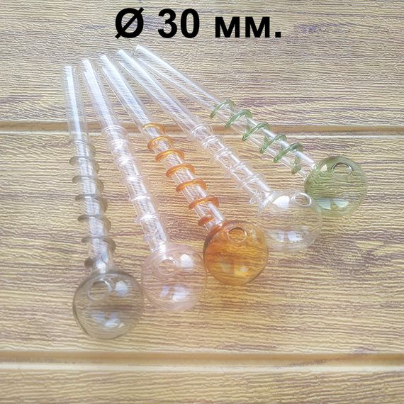 Стеклянная трубка для курения Spira Oil Pipe