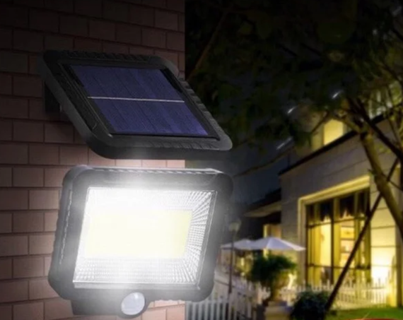 Вуличний ліхтар із датчиком руху Split Solar Wall Lamp на сонячній батареї nf-160c | Зображення 3