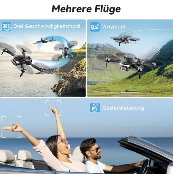 Дрон HYTOBP S165 MAX з камерою 1080P | Зображення 2