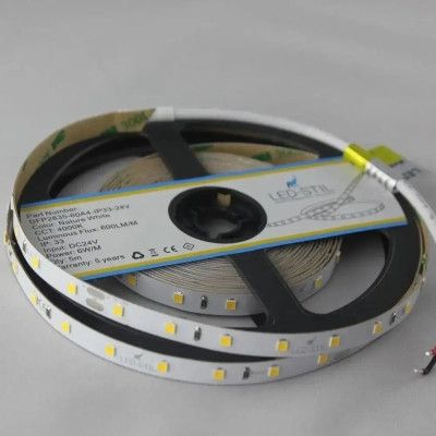 Светодиодная лента LED-STIL 4000K 6 Вт/м 2835 60 діодів IP33 24 Вольта 600 lm нейтральне світло | Зображення 2