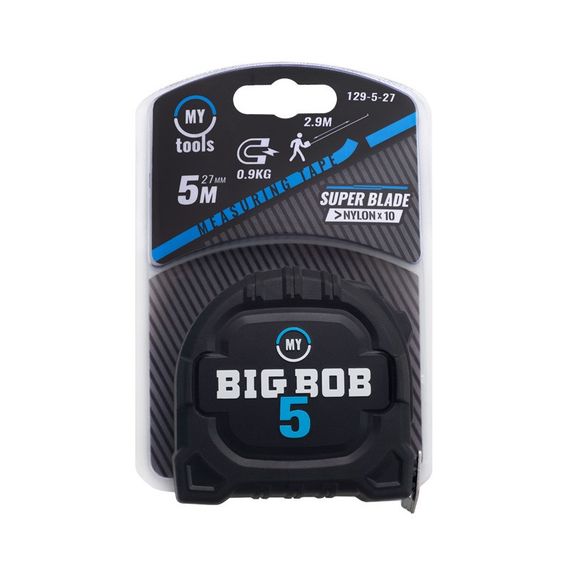 Рулетка измерительная MyTools Big Bob 5м х 27мм (129-5-27) | Зображення 8