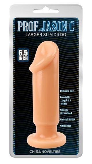 Анальний фалоімітатор Chisa Novelties Slim Dildo | Зображення 1