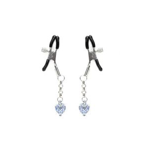 Зажимы для сосков Liebe Seele Glow-in-dark Nipple Clamps Blue Sex Aura