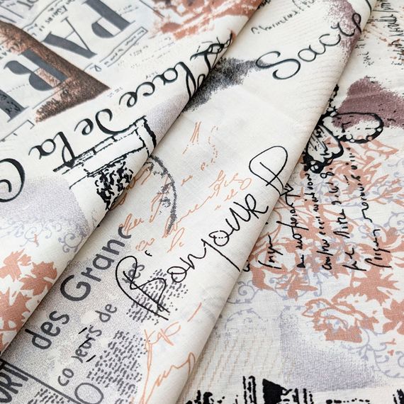 Постільна білизна Love You Бязь Gold Париж Полуторні | Зображення 2