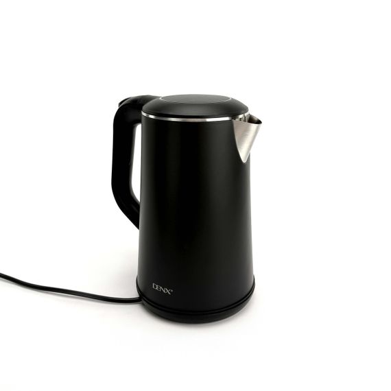 Электрический чайник DENX DX2087 на 1,6л 1500 Вт с регулятором температуры. Черный (DX2087) | Зображення 1