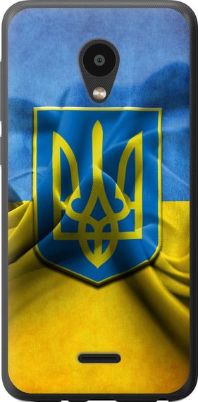 Чехол на Meizu C9 Флаг и герб Украины 1 "375u-1627-17620"