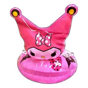 Уцінка. Надувний круг з сидінням "Аніме. Куромі", 60 см, рожевий Здувається