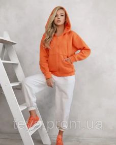 Толстовка колір жовтогарячий розмір S FI_004096