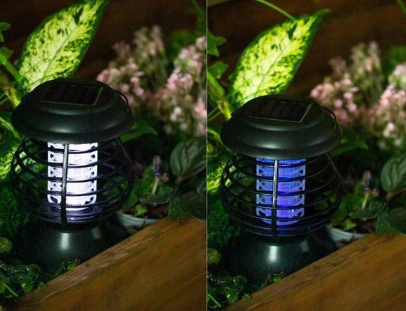 Світильник садовий антимоскітний Bug Zapper • Вуличний LED світильник-пастка від комарів і літаючих комах для саду, дачі, тераси та альтанки | Зображення 5