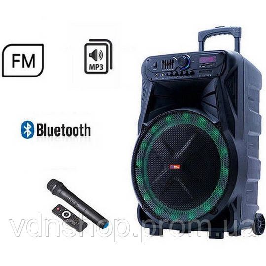 Портативна колонка SS-7272 акустична система з караоке акумуляторна + USB/SD/TF/Bluetooth/TWS QY-50