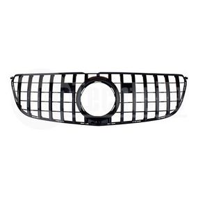 Решетка радиатора Mercedes Benz X166 16-  (глянц. чёрная)GTR, AutoTechteile, 130 8854, 130 8853