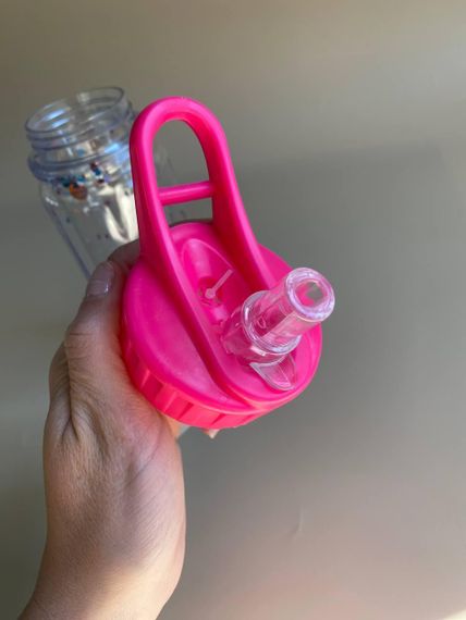 Поїлка - пляшечка дитяча Конфеті Малинова 360 мл | Зображення 2