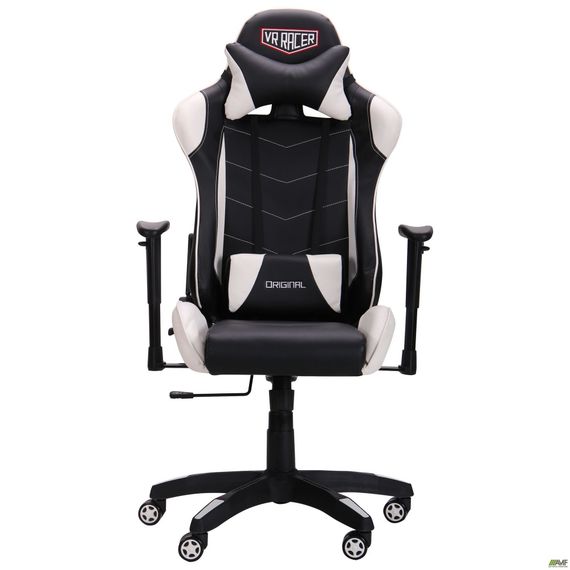 Кресло геймерское Amf VR Racer Blade черныйбелый | Зображення 2