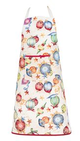 Фартух гобеленовий FIESTA Limaso, 60x85, Новорічний, Золотий люрекс, 60% поліестер, 24% бавовна, 16% акрил, Гобелен