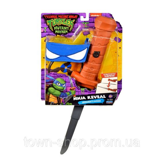 Набор игрушечного оружия Меч-катана Леонардо TMNT 83521 трансформируется | Зображення 2