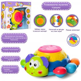 Развивающая игрушка Limo Toy Жук 7259UA 19 см