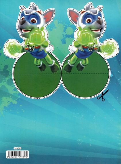 Розмальовка Mighty Pups А4 + 114 наклейок G24-35 Jumbi (6922203546809) | Зображення 4