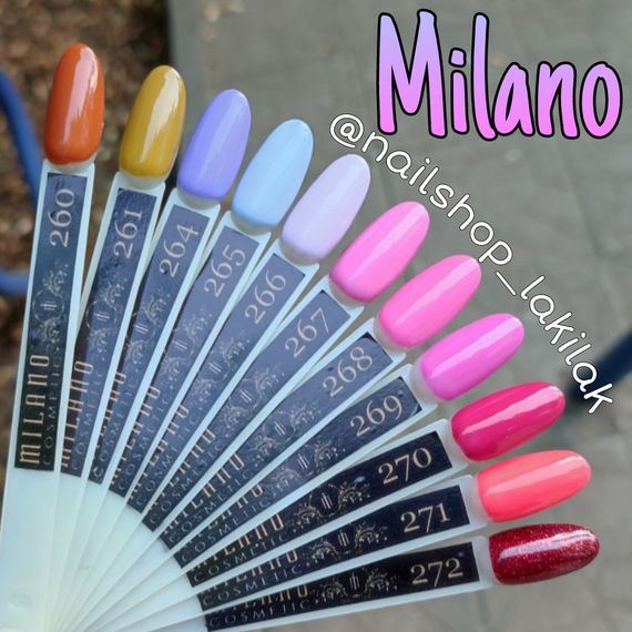 Гель-лак Milano 267 8мл | Зображення 3